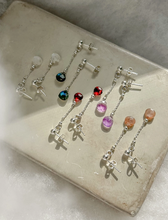 orecchini goccia pendenti